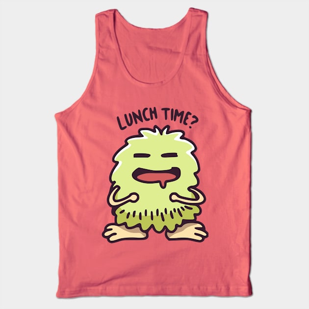 This Monster is Waiting for Lunch Time Tank Top by bhirawa2468